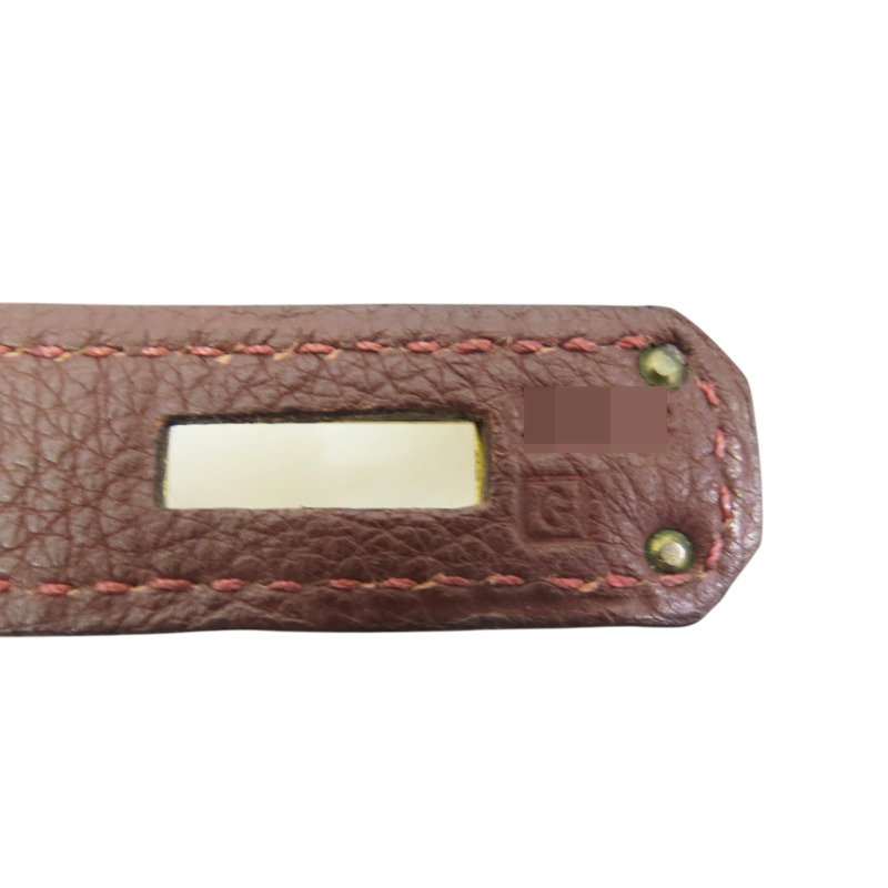 哈瓦那色 TOGO皮革 Birkin 35 柏金包 手提包 口J刻 金扣【HERMES 愛馬仕】-8