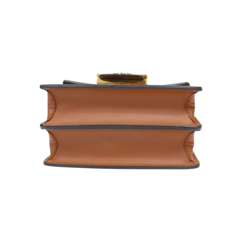 棕色 原花帆布 Dauphine mini 肩背包【LOUIS VUITTON LV 路易威登】 M45959-3