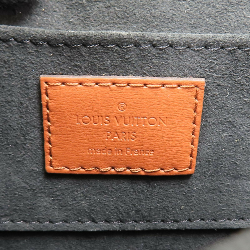 棕色 原花帆布 Dauphine mini 肩背包【LOUIS VUITTON LV 路易威登】 M45959-7