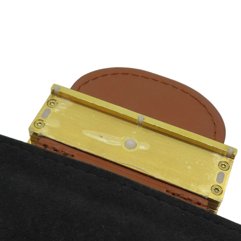 棕色 原花帆布 Dauphine mini 肩背包【LOUIS VUITTON LV 路易威登】 M45959-15