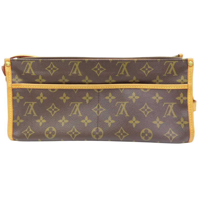 棕色 原花 PVC塗層帆布 肩背包【LOUIS VUITTON LV 路易威登】 M40008-1