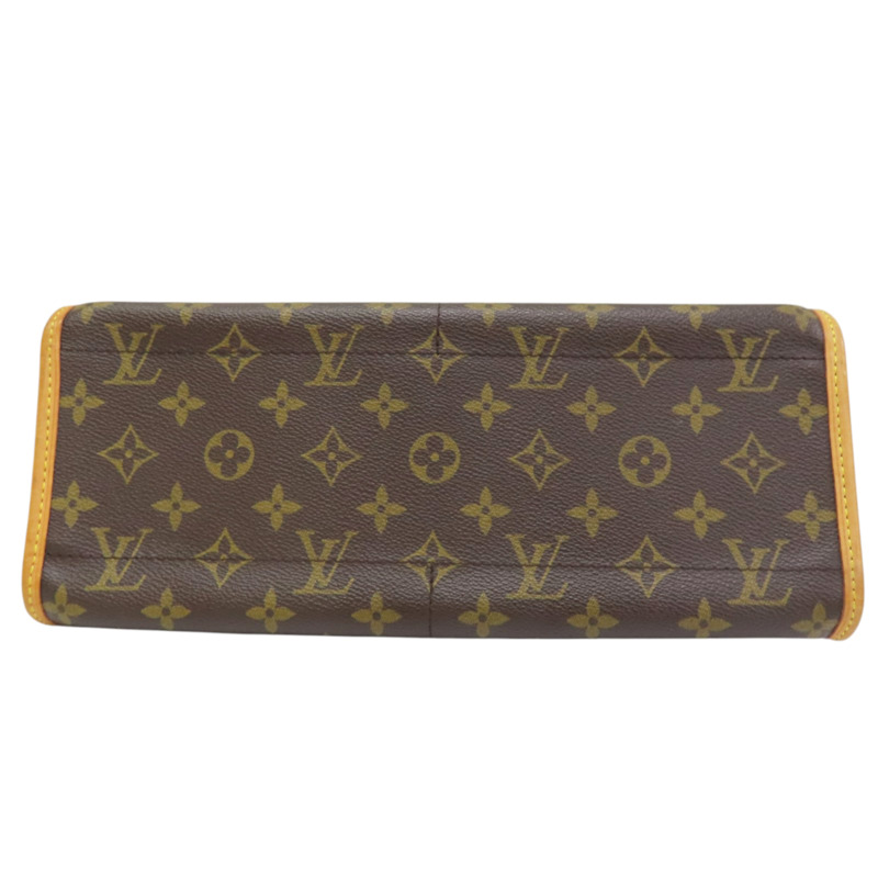 棕色 原花 PVC塗層帆布 肩背包【LOUIS VUITTON LV 路易威登】 M40008-3