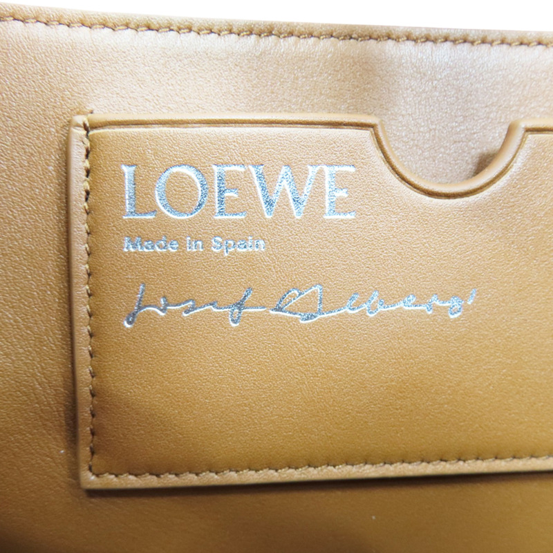 棕/灰/藍/綠色 牛皮 肩背包【LOEWE 羅威】-5