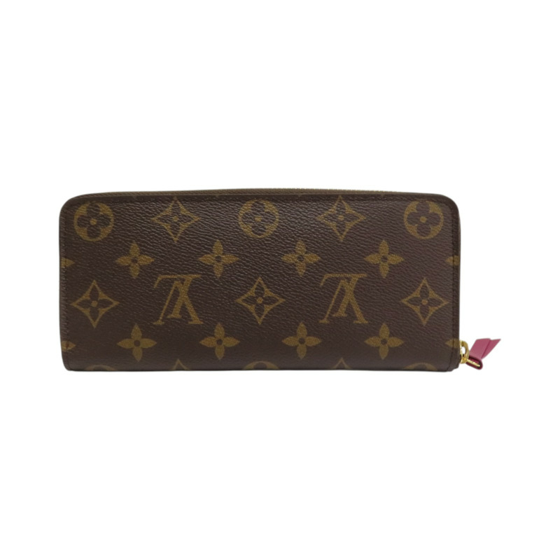 棕色 原花帆布 拉鍊長夾 M60742【LOUIS VUITTON LV 路易威登】 M60742-1