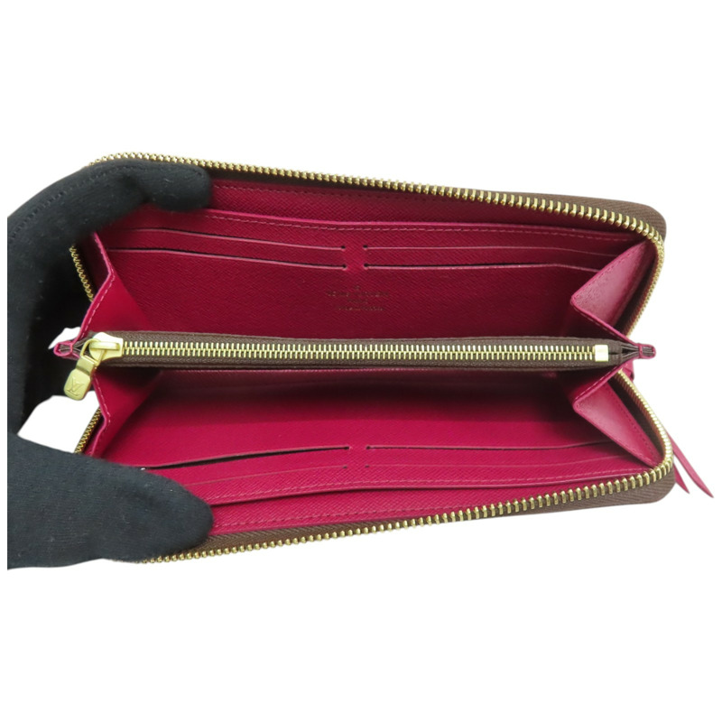 棕色 原花帆布 拉鍊長夾 M60742【LOUIS VUITTON LV 路易威登】 M60742-4