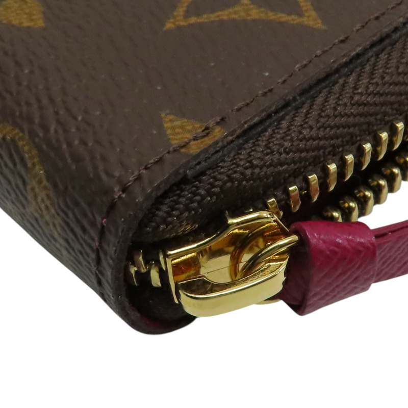 棕色 原花帆布 拉鍊長夾 M60742【LOUIS VUITTON LV 路易威登】 M60742-10