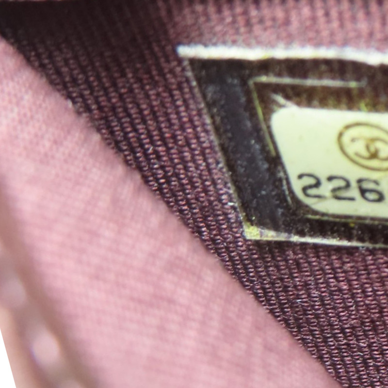 黑色 菱格紋 荔枝牛皮 釦式 三折長夾【CHANEL 香奈兒】 AP0241-9