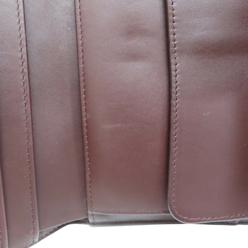 黑色 菱格紋 荔枝牛皮 釦式 三折長夾【CHANEL 香奈兒】 AP0241-16