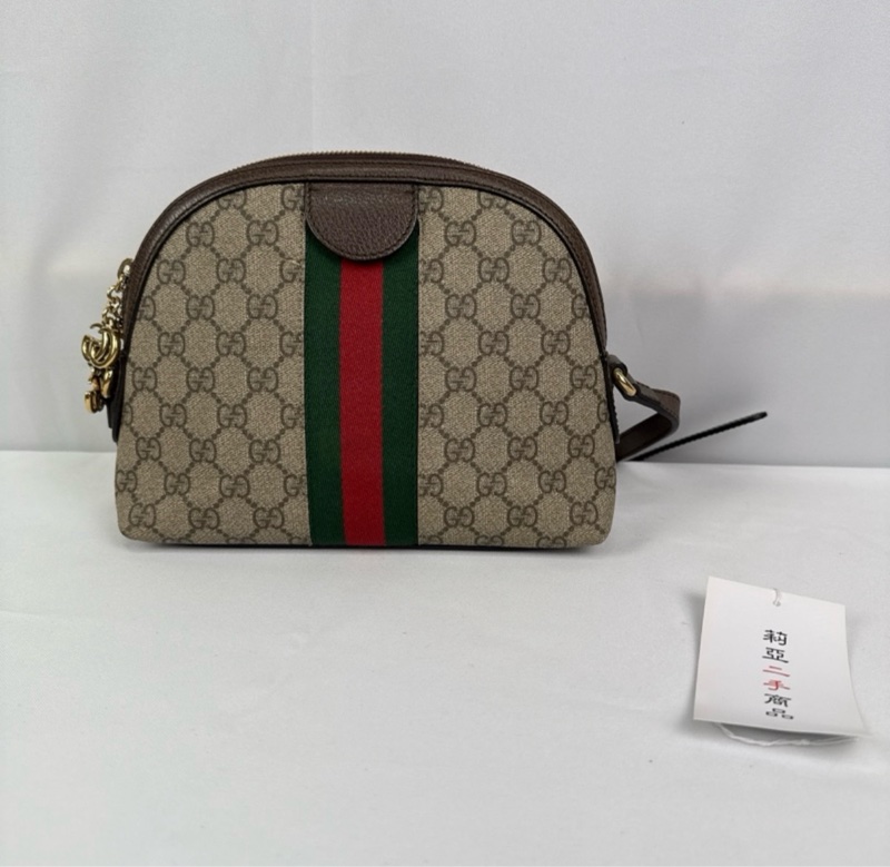 莉亞精品 Gucci 499621 老花貝殼包 二手-1