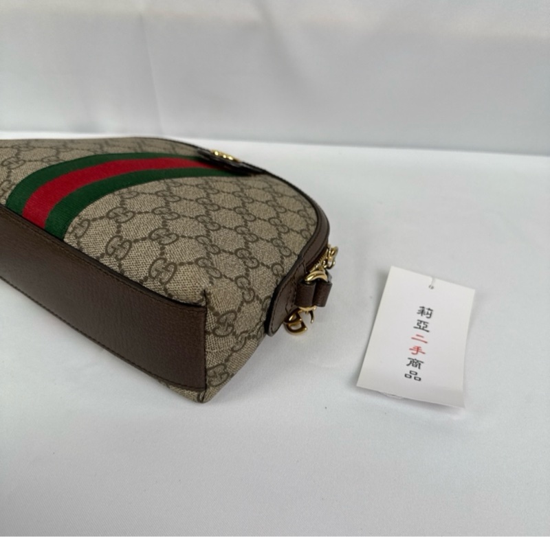 莉亞精品 Gucci 499621 老花貝殼包 二手-5