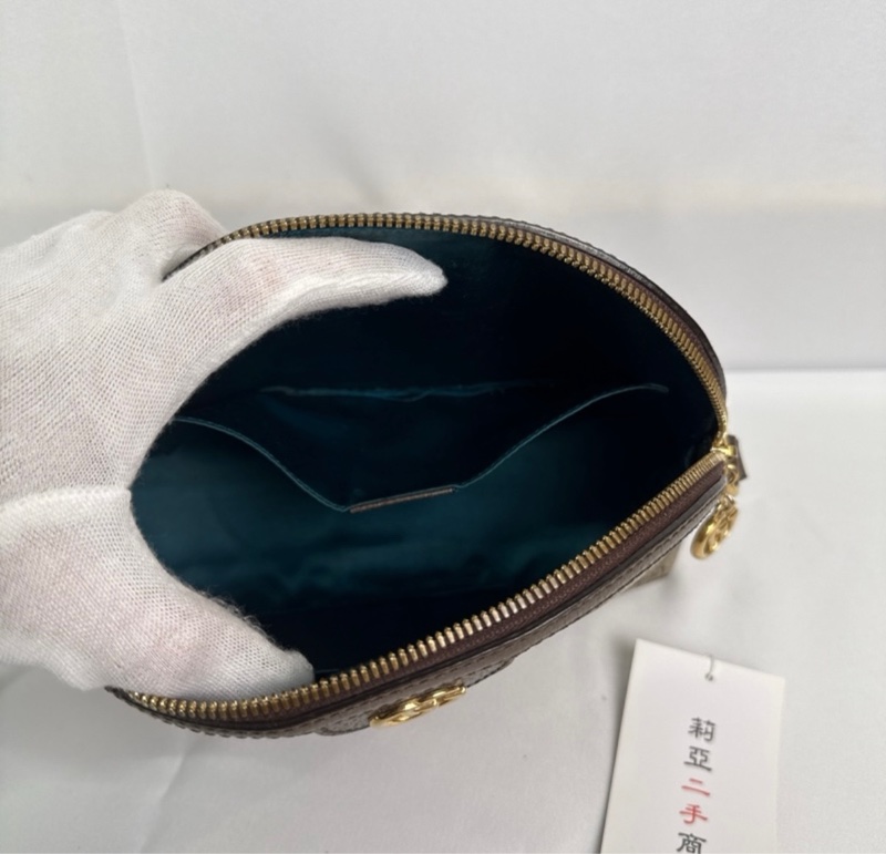 莉亞精品 Gucci 499621 老花貝殼包 二手-9