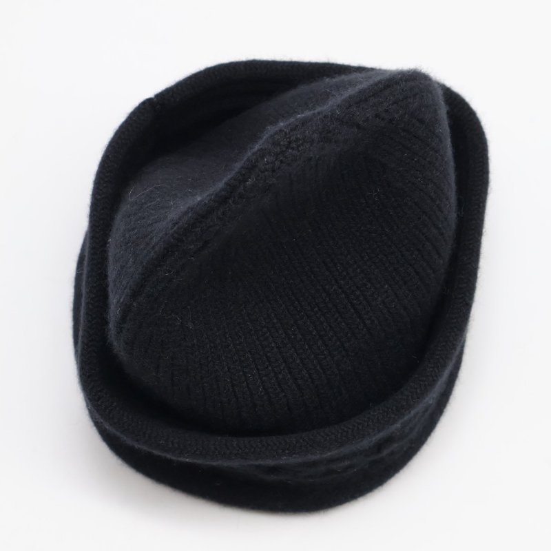 HERMES Heaven twist beanie針織毛帽 - M 黑-3