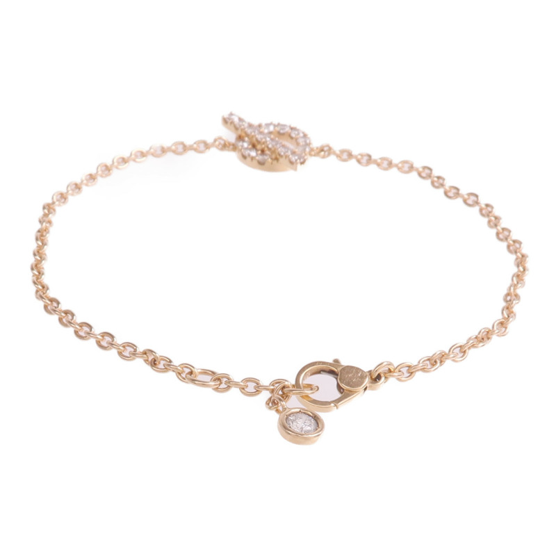 HERMES 18K玫瑰金Finesse Bracelet鑽石手鏈-2