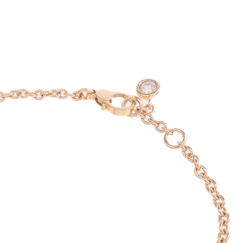HERMES 18K玫瑰金Finesse Bracelet鑽石手鏈-4