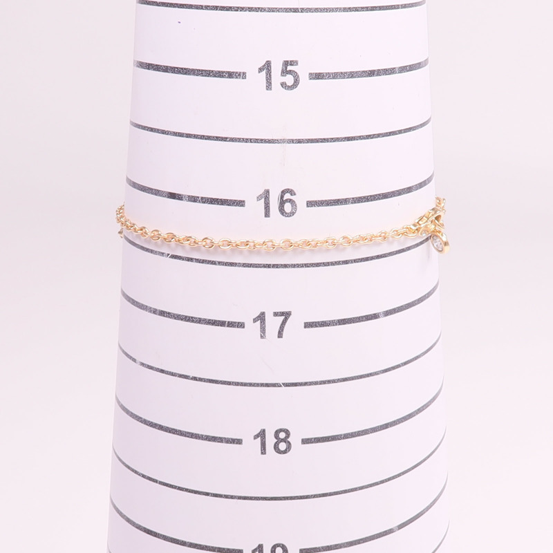 HERMES 18K玫瑰金Finesse Bracelet鑽石手鏈-8