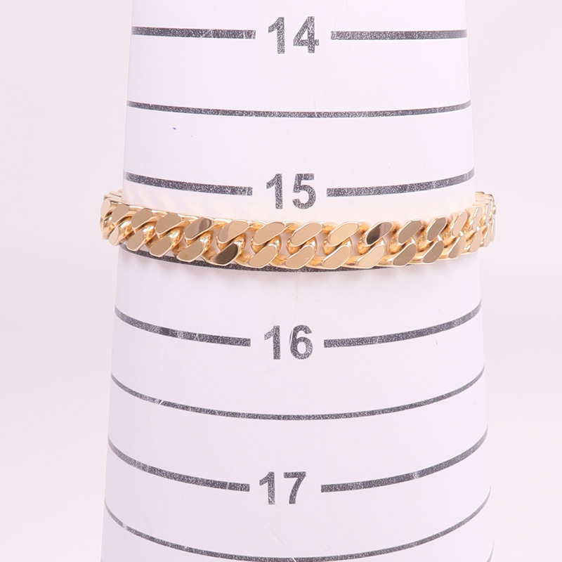 HERMES 18K玫瑰金Kelly Gourmette Bracelet鑽石手鏈-9