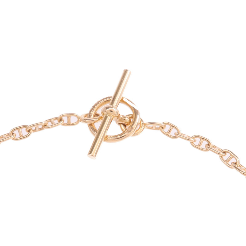HERMES 18K玫瑰金Farandole Bracelet鑽石手鏈-4