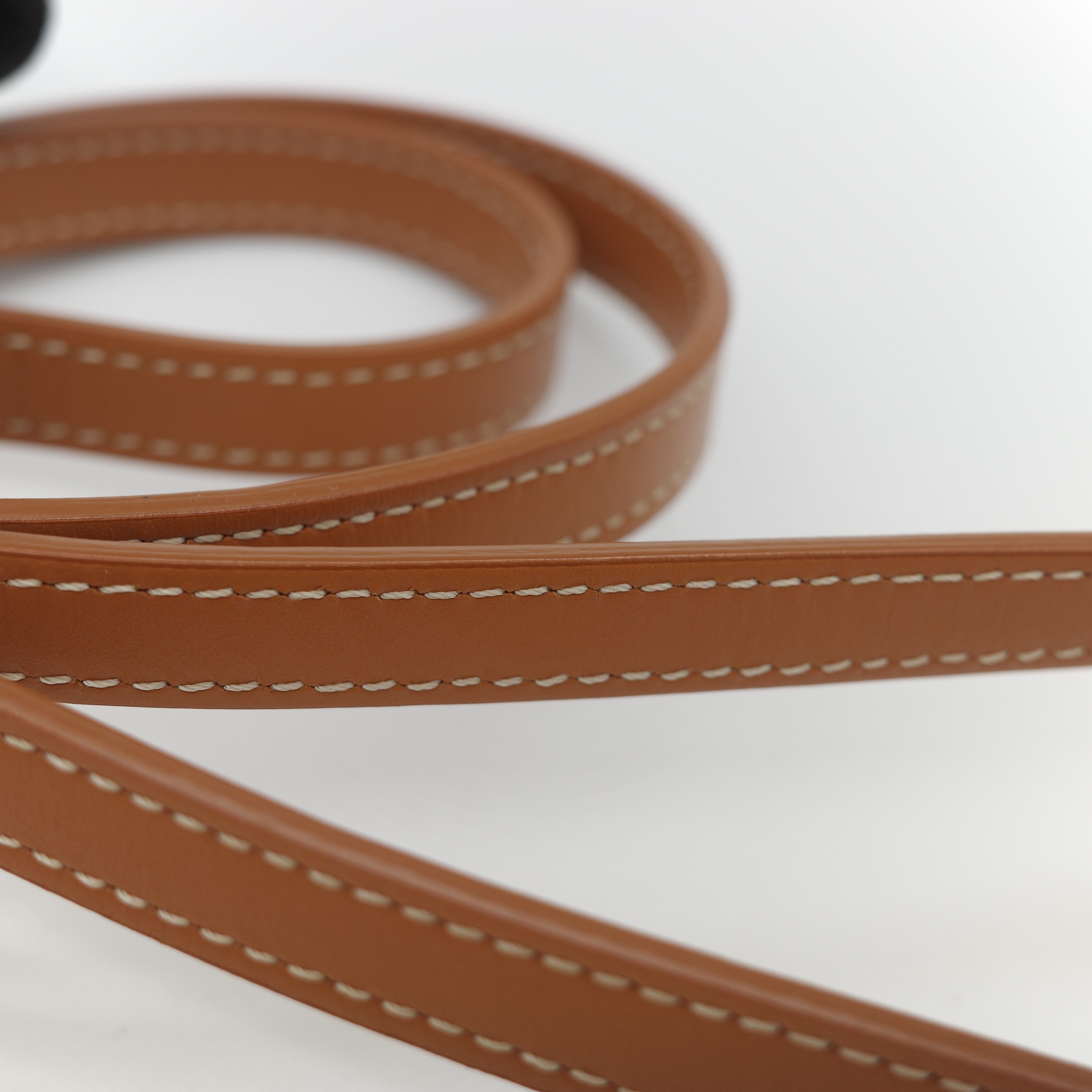 Celine 思琳 Cabas 米白色 棕色帆布牛皮 迷你直立型托特包 琴譜包 手提包 肩背包-11