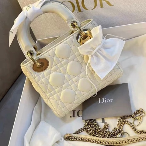 Dior Lady Dior 戴妃 三格 白金保值款
