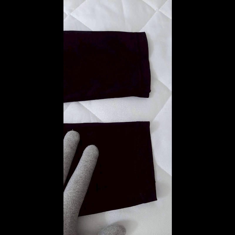 （日本製MIJ）絕版BURBERRY 博柏利 BLACK LABEL 黑標 戰馬 男黑色彈性長袖POLO衫2號-5