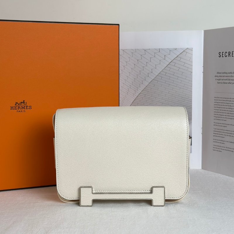 HERMES Geta 木屐包 - 奶昔白銀 U-4