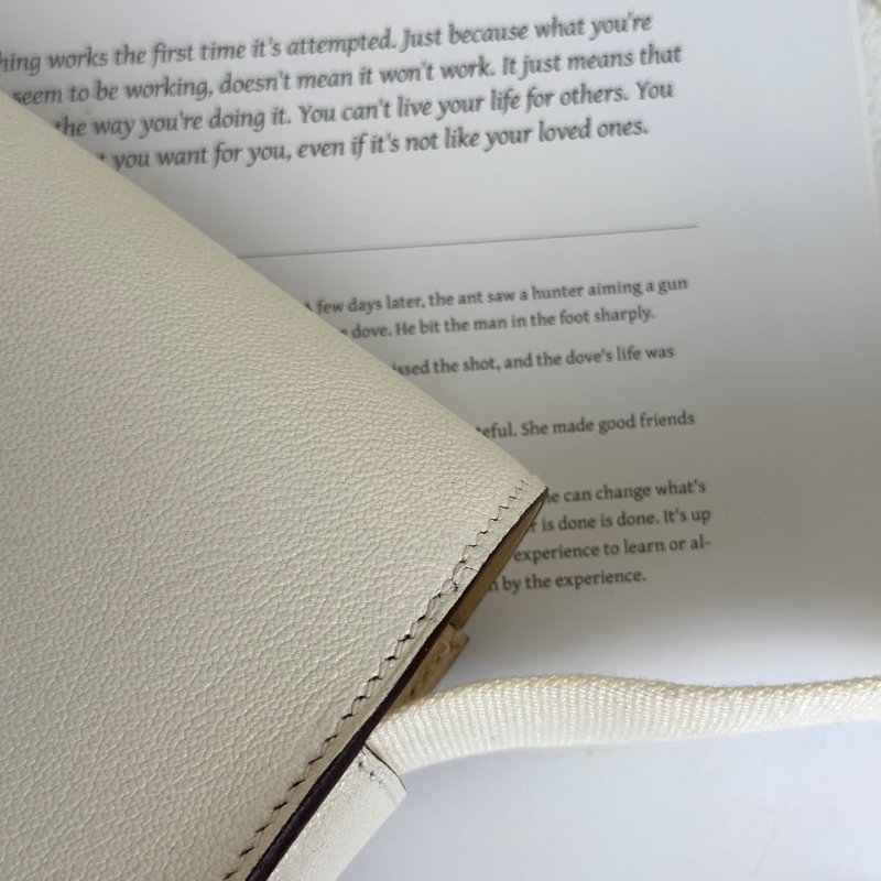 HERMES Geta 木屐包 - 奶昔白銀 U-9