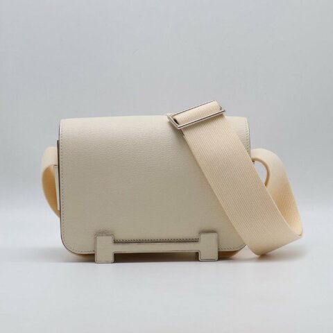 HERMES Geta 木屐包 - 奶昔白銀 U