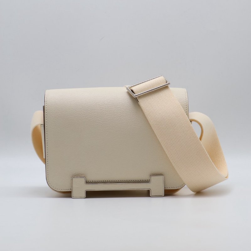 HERMES Geta 木屐包 - 奶昔白銀 U-0