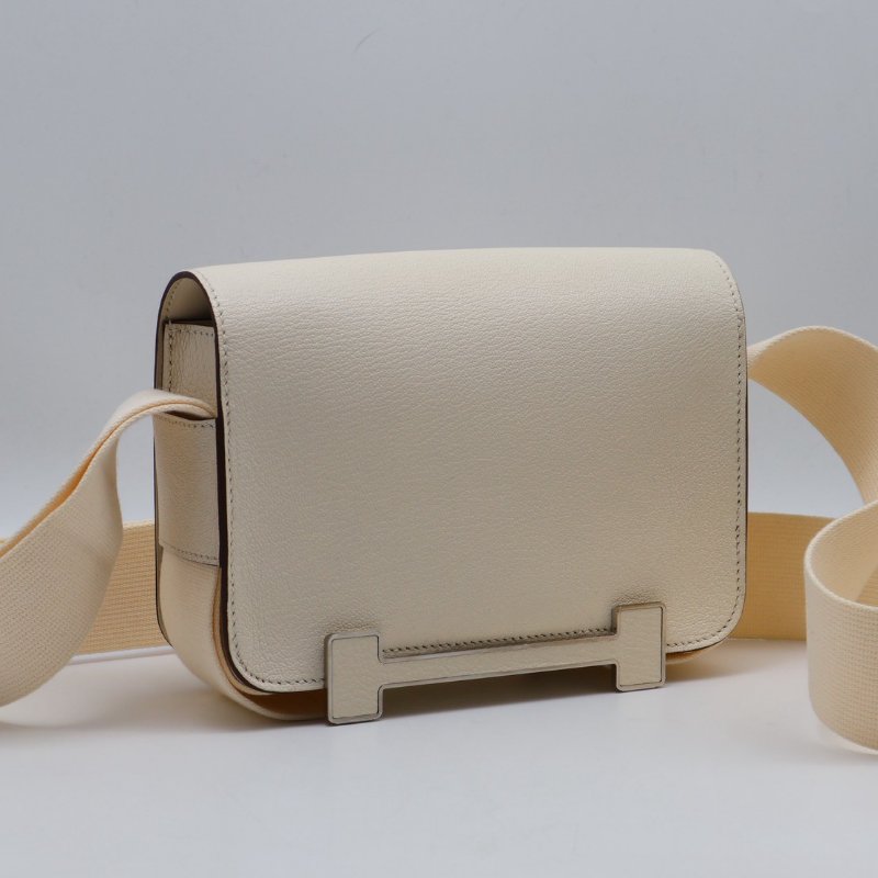 HERMES Geta 木屐包 - 奶昔白銀 U-4