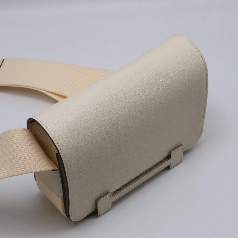 HERMES Geta 木屐包 - 奶昔白銀 U-5