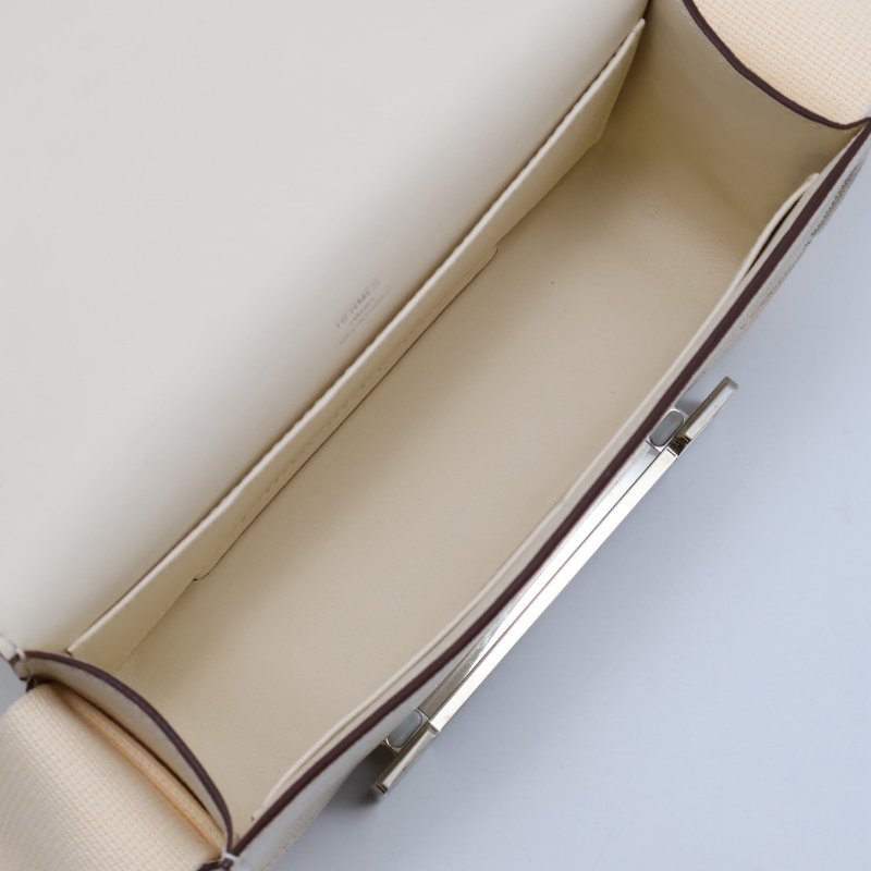 HERMES Geta 木屐包 - 奶昔白銀 U-8