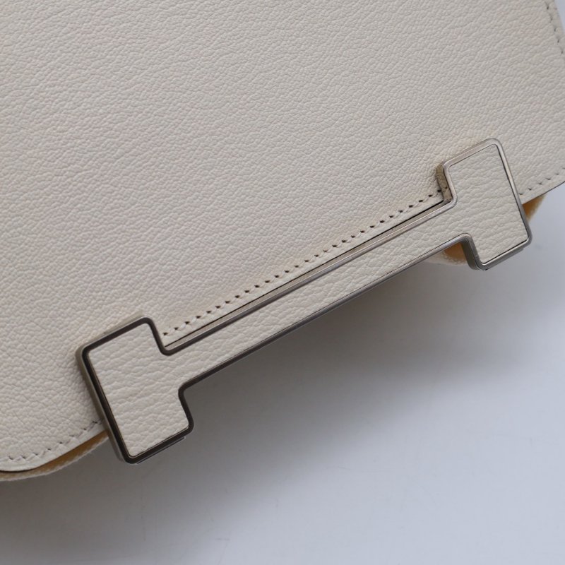 HERMES Geta 木屐包 - 奶昔白銀 U-11