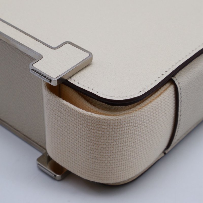 HERMES Geta 木屐包 - 奶昔白銀 U-16