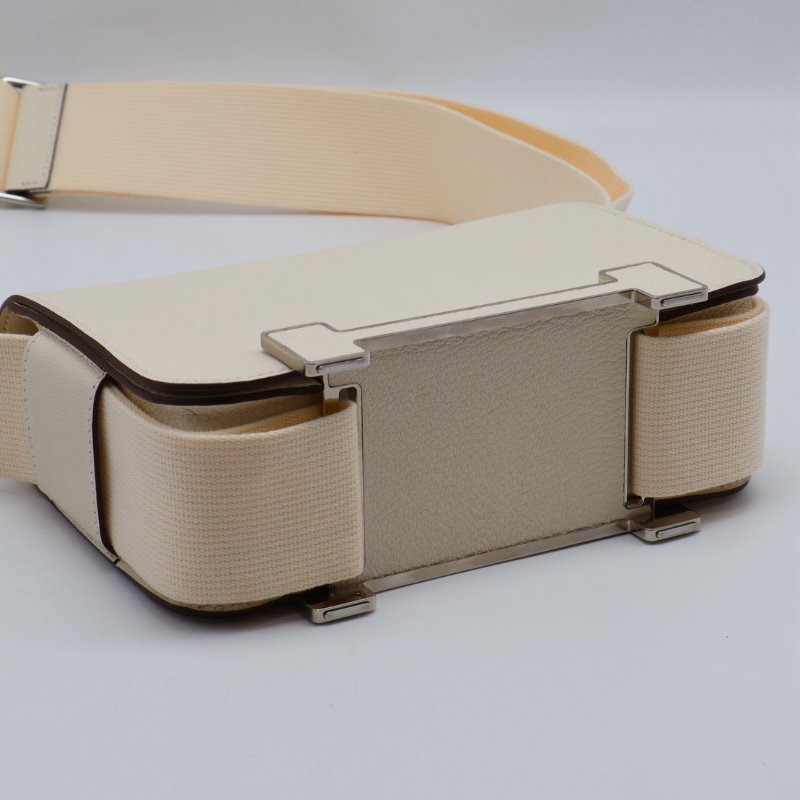 HERMES Geta 木屐包 - 奶昔白銀 U-17