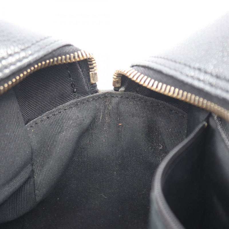 香奈兒 (CHANEL) Matelasse 手袋，粒面小牛皮，黑色，金色五金，二手，女士 Coco CC 款-6