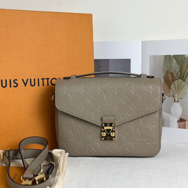 LOUIS VUITTON Pochette Metis郵差包 - 米-10