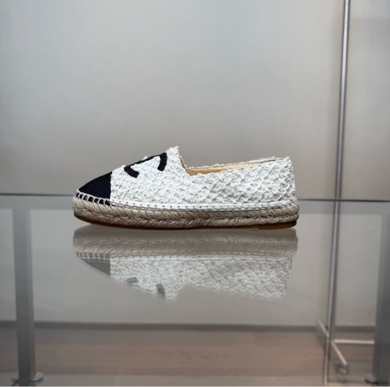 【經典款式❗️狀況超好❗️低價優惠】Chanel香奈兒草編漁夫鞋-2