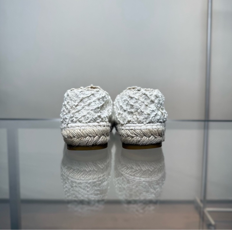 【經典款式❗️狀況超好❗️低價優惠】Chanel香奈兒草編漁夫鞋-4