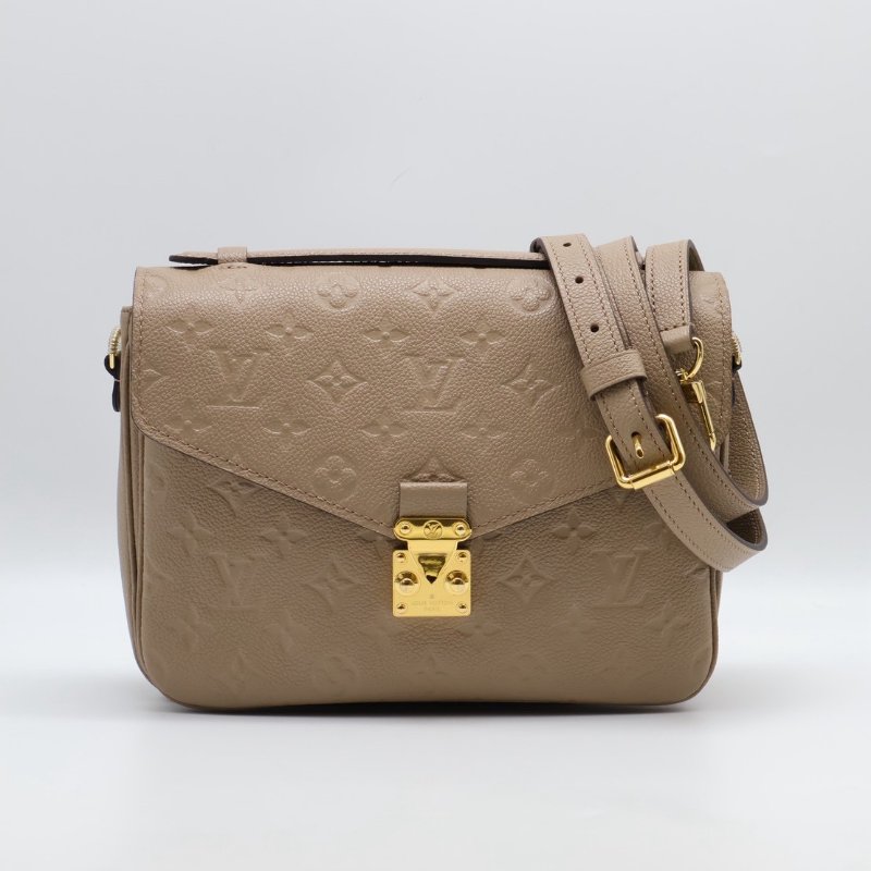LOUIS VUITTON Pochette Metis郵差包 - 米-0