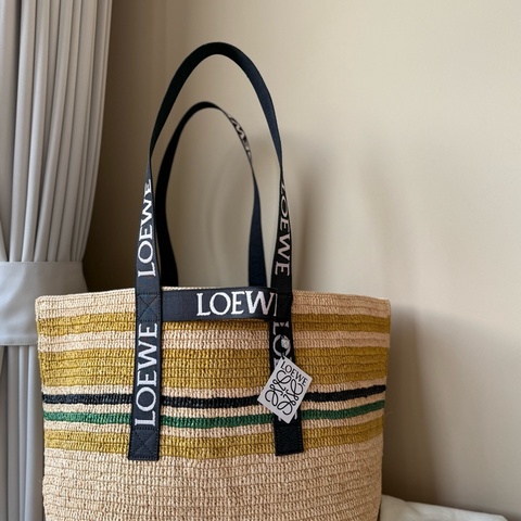 Loewe 草包 fold shopper