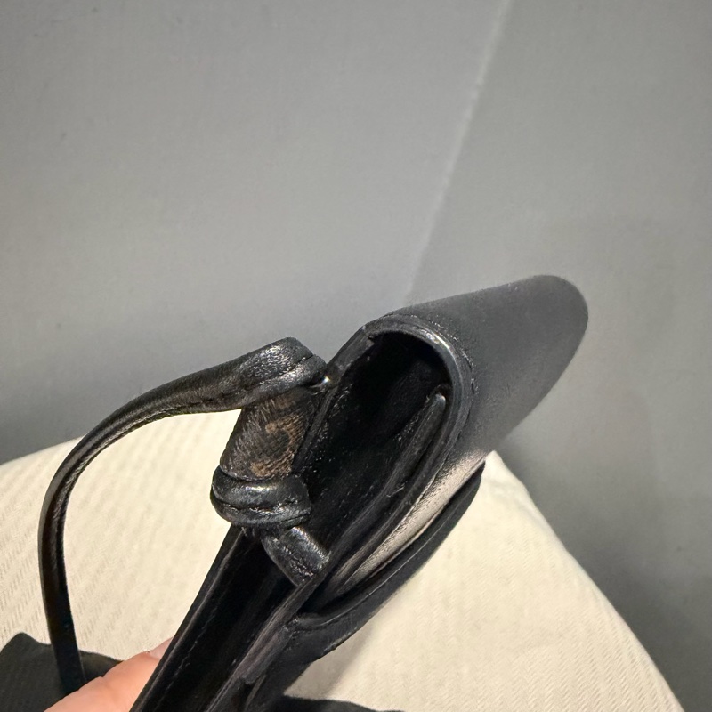 CELINE 老花 翻蓋 手機包 斜背包 黑-25