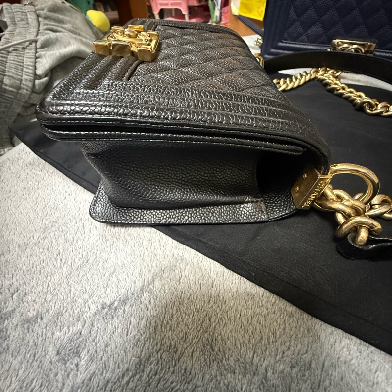 香奈兒 魚子牆 LEBOY SMALL-8