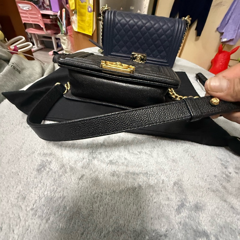 香奈兒 魚子牆 LEBOY SMALL-13