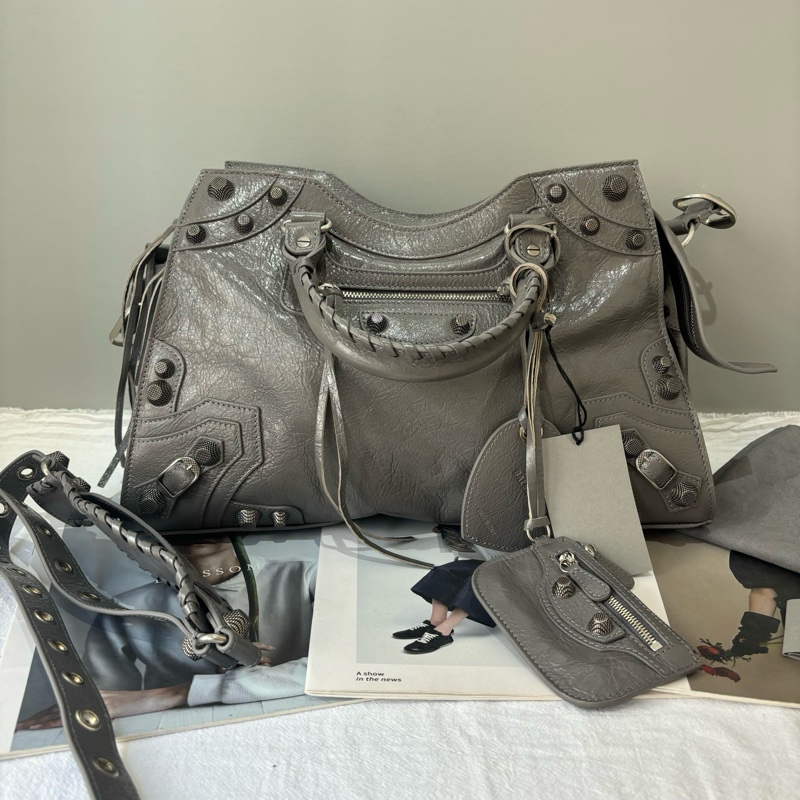 BALENCIAGA/巴黎世家 Neo Cagole City機車包-0