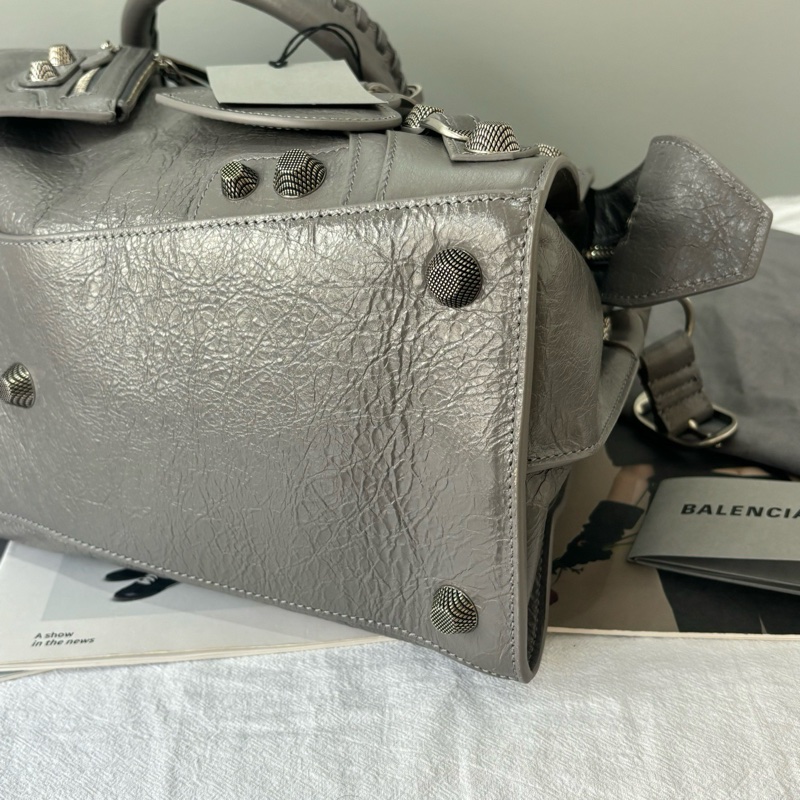 BALENCIAGA/巴黎世家 Neo Cagole City機車包-4