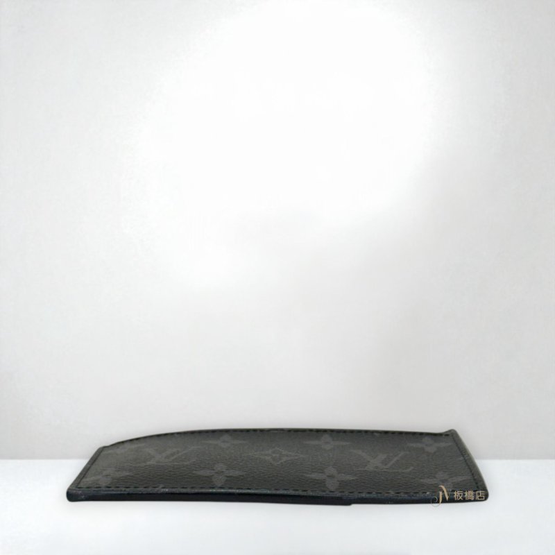 JS1291-LV 黑灰原花一字拉鍊卡片零錢包 M30271-4