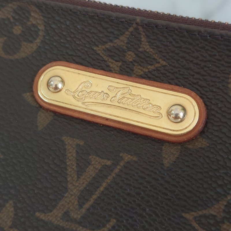 LV  M95567 EVA 原花金牌金鍊手提包/肩背包/斜背包/晚宴包/腋下包 /麻將包-12