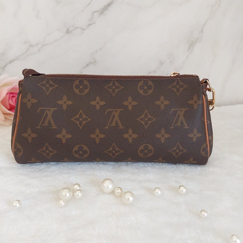 LV  M95567 EVA 原花金牌金鍊手提包/肩背包/斜背包/晚宴包/腋下包 /麻將包-20