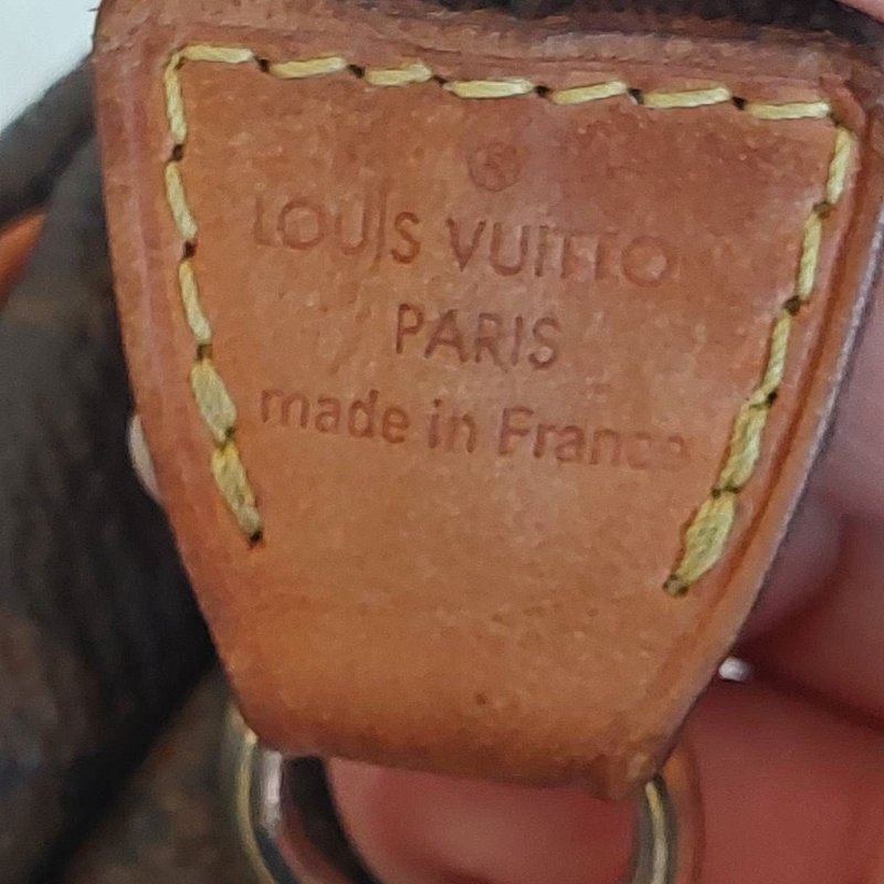 LV  M95567 EVA 原花金牌金鍊手提包/肩背包/斜背包/晚宴包/腋下包 /麻將包-45