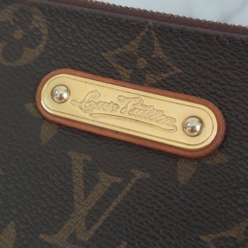 LV  M95567 EVA 原花金牌金鍊手提包/肩背包/斜背包/晚宴包/腋下包 /麻將包-54